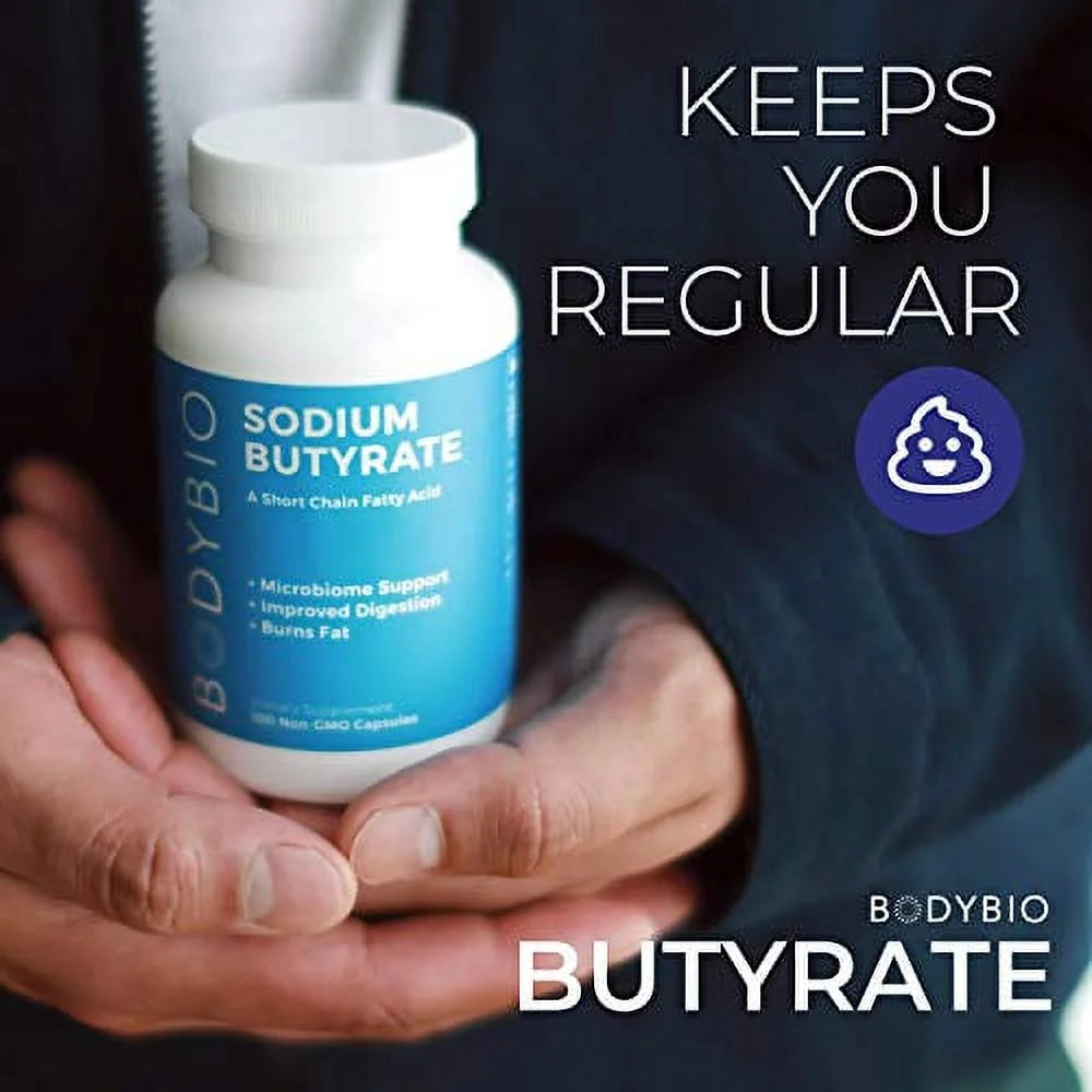- Butyrate Gut Health Supplement 100 Calcium Magnesium Capsules