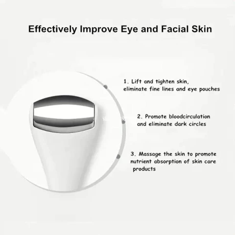 Eye & Face Ice Roller Massager. Relaxing and Functional Eye and Facial Roller.