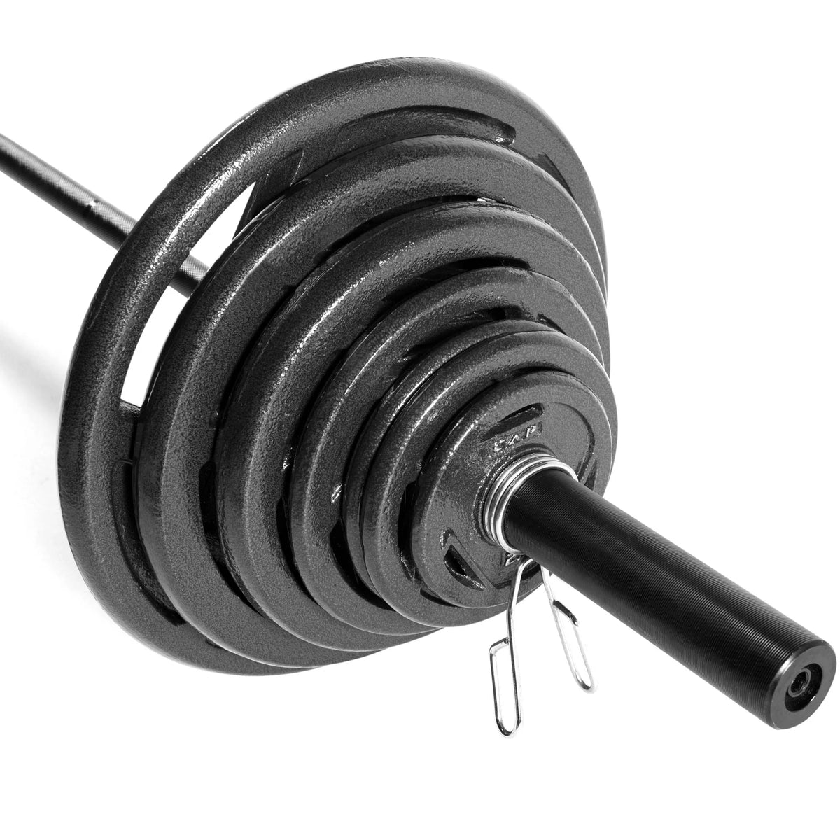 Barbell 2" Olympic Grip Plate, 45Lb Single