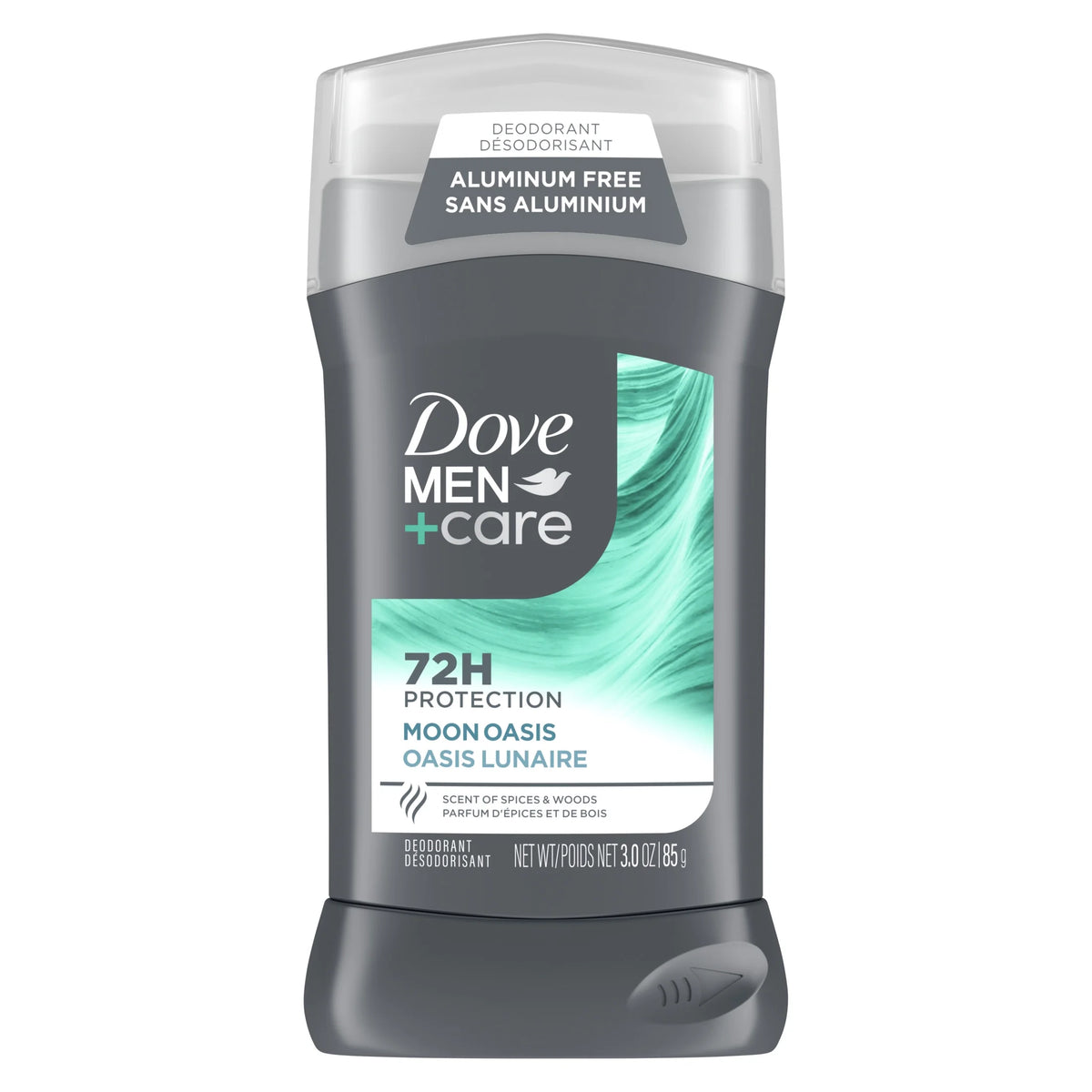 Deodorant for Men Moon Oasis Aluminum-Free, 3.Oz