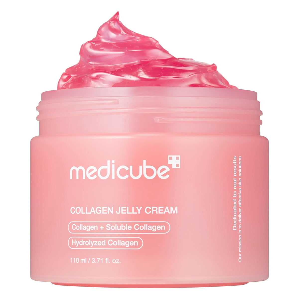 Collagen Jelly Cream- Niacinamide & Freeze-Dried Hydrolyzed Collagen-Boosts Skin Barrier Hydration & Gives 24H Glow & Firmer Looking Skin | No Artificial Color, Korean Skincare (3.71 Fl.Oz.)