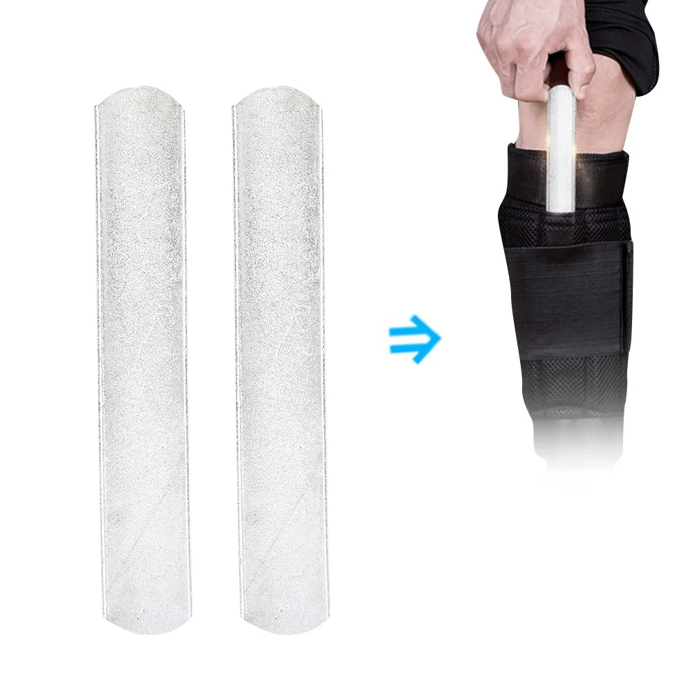 Weight Steel,2Pcs Plated Steel Plates for Adjusted Weight Vest and Leg Shin Guards, Steel Plate