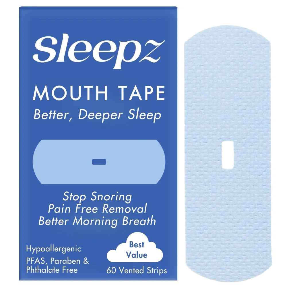 Mouth Tape Strips with Ventilation, 60 Count