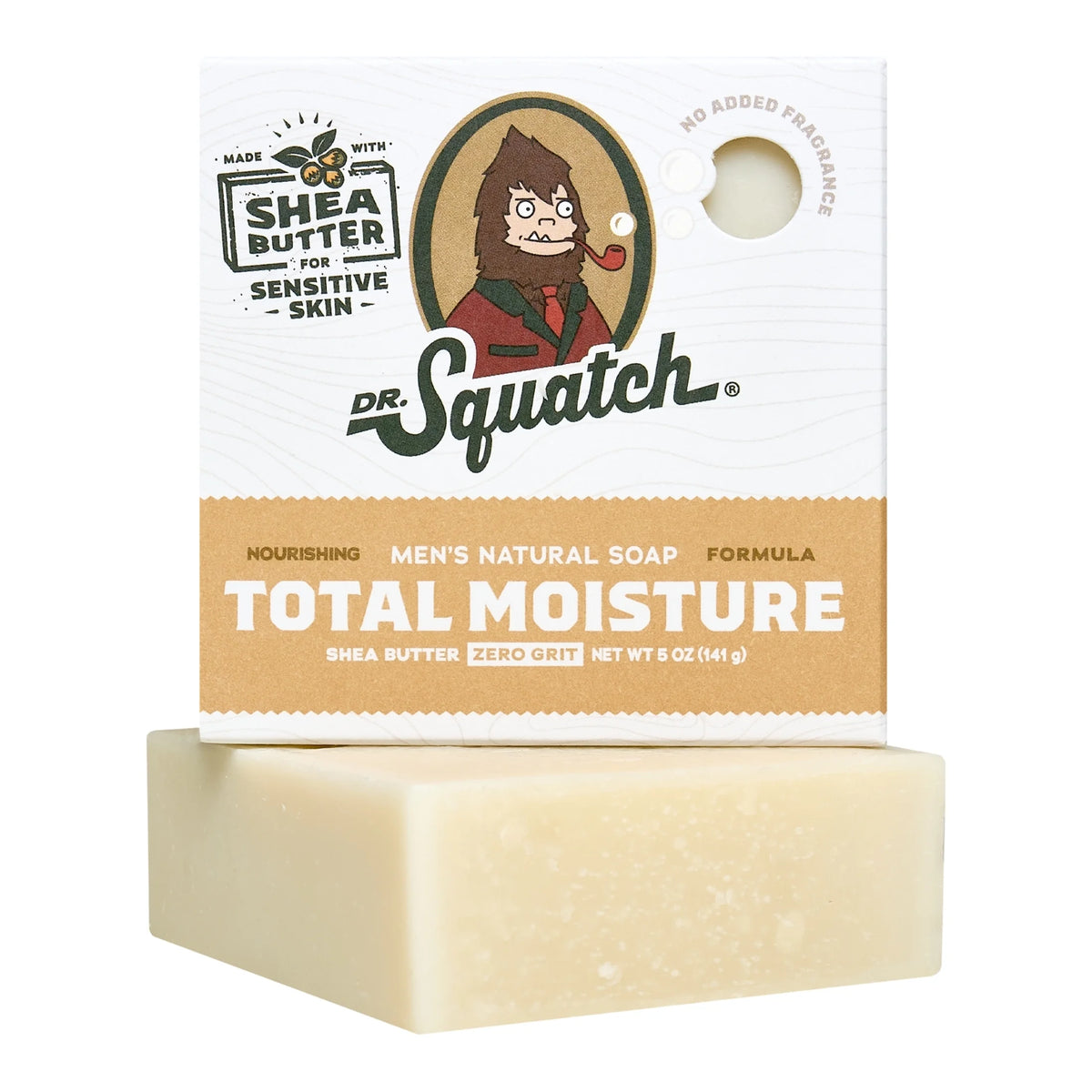 Shea Butter Total Moisture Natural Bar Soap for Men, 5 Oz