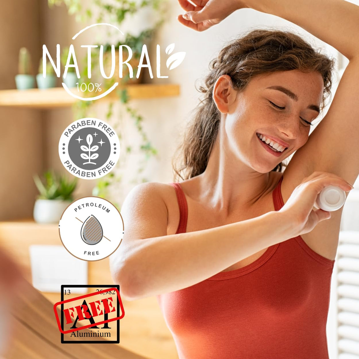 Natural Deodorant for Men & Women - Aluminium Free with Grassfed Beef Tallow, Magnesium Hydroxide & Aloe Vera | No Baking Soda | for Sensitive Skin- 2.3 Oz / 65 G, MADE in USA (Very Honey)