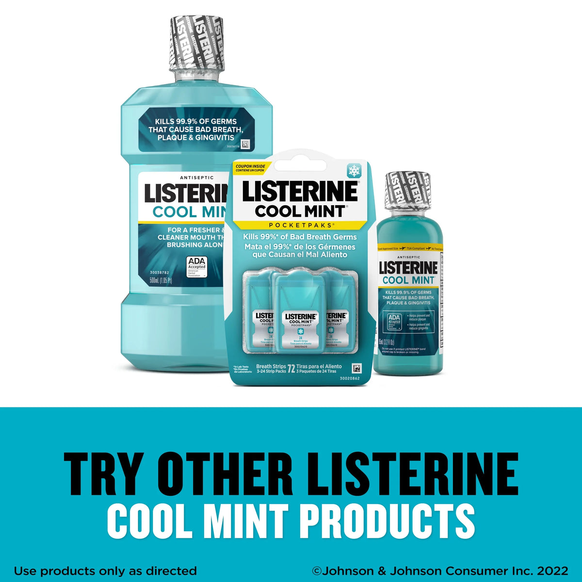 Cool Mint Pocketpaks Fresh Breath Strips, 12 X 24-Strip Pack