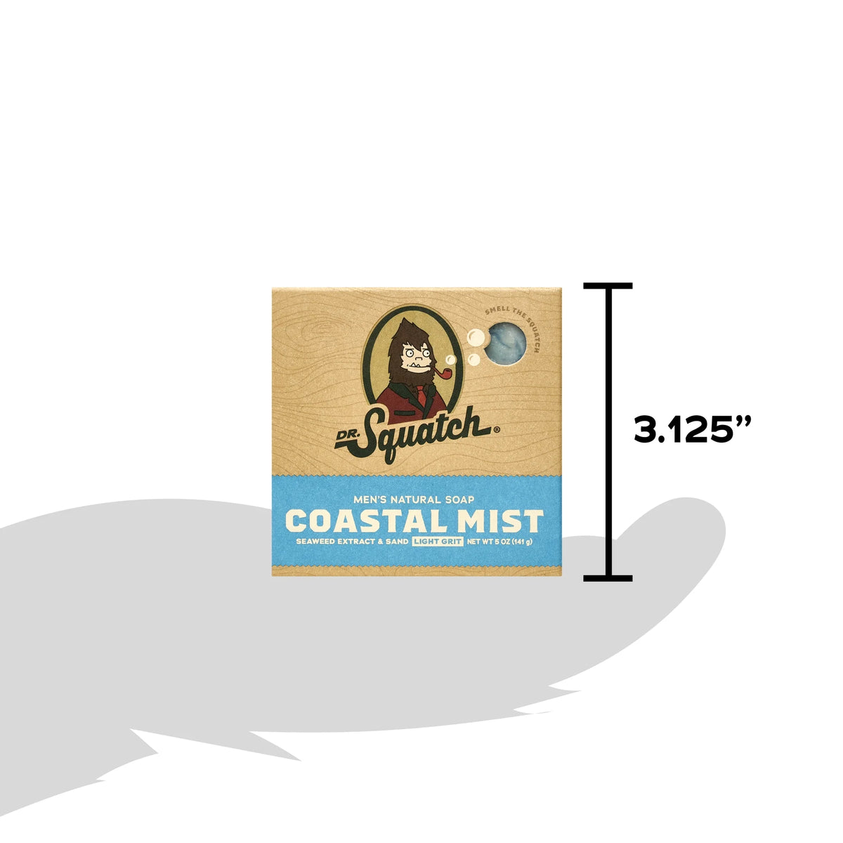 Coastal Mist Natural Bar Soap for Men, 5 Oz