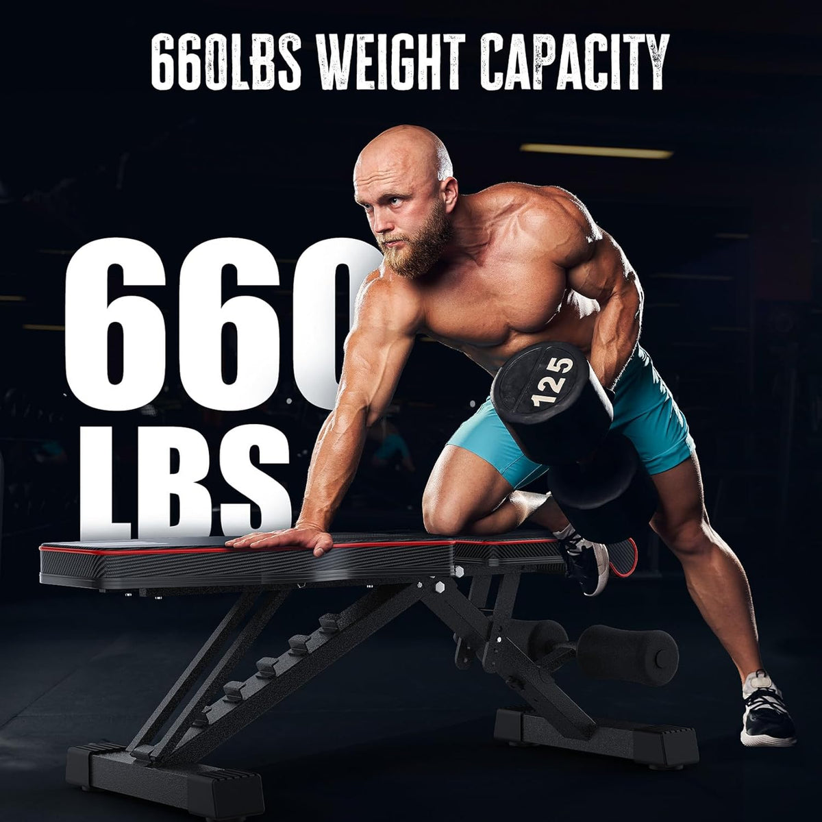 Adjustable Foldable Workout Bench
