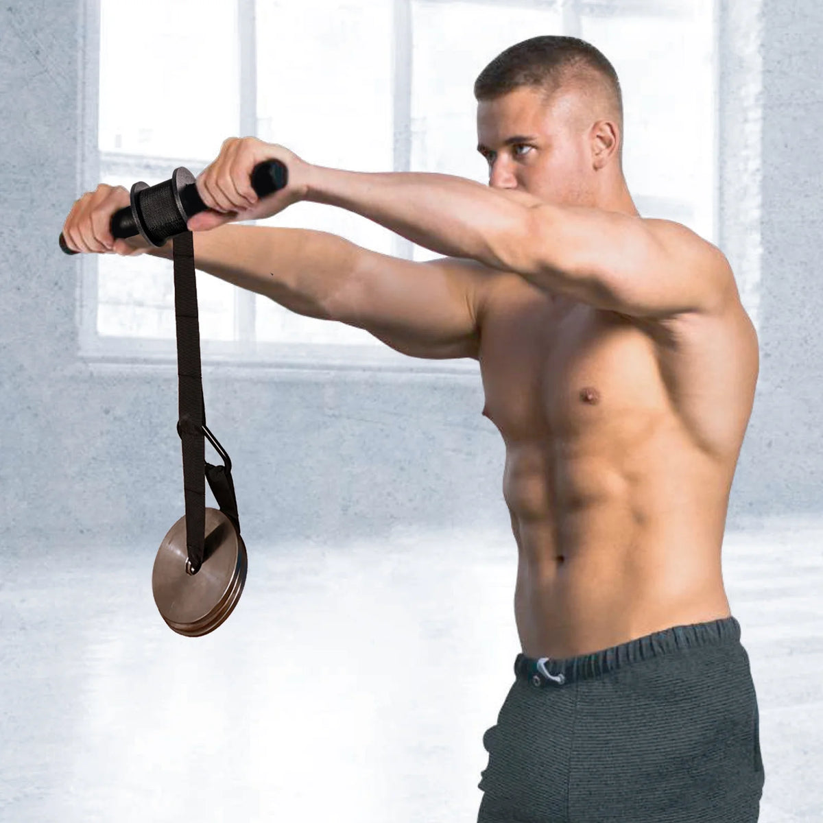 Wrist and Forearm Developer with Nylon Strap and Clip