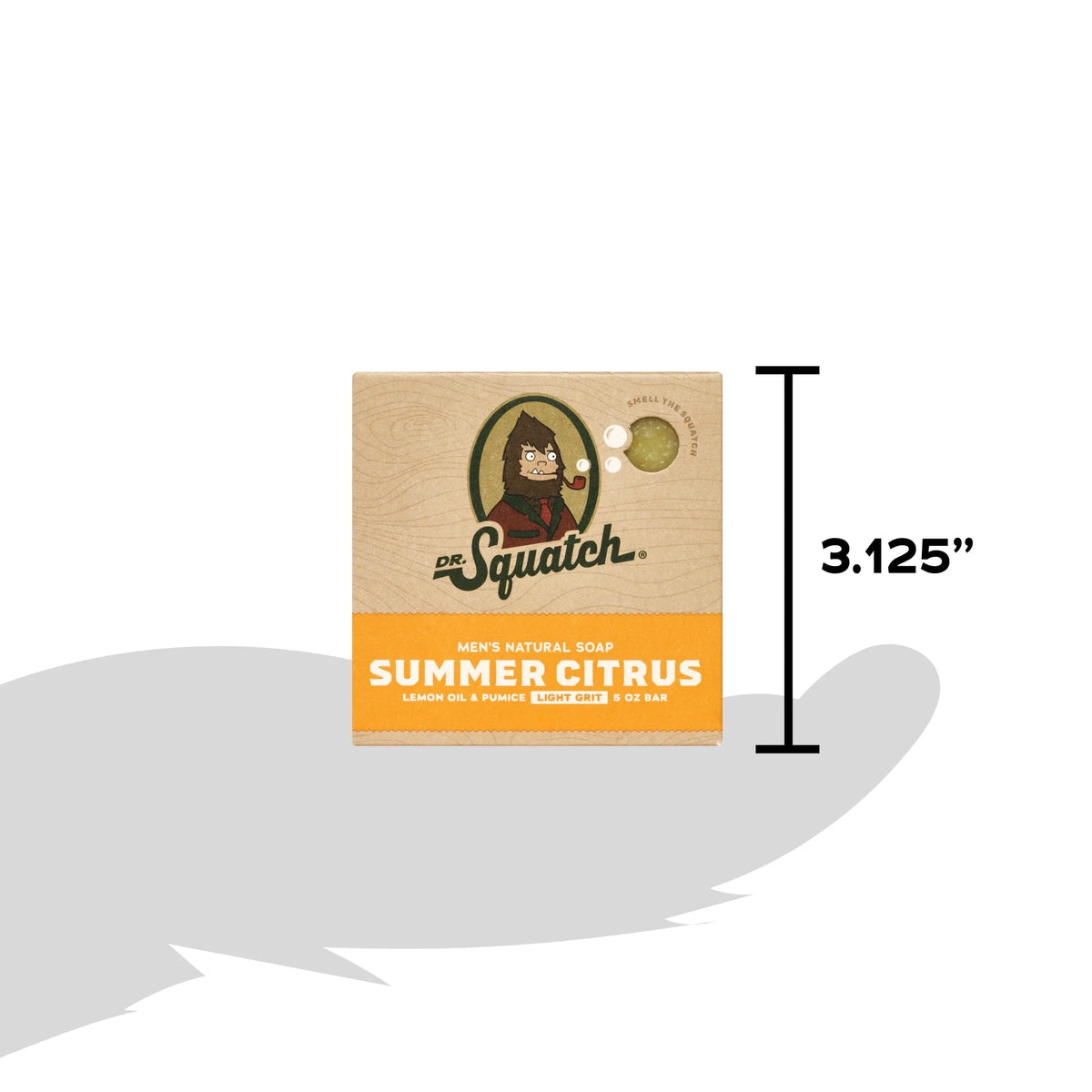 Summer Citrus Natural Bar Soap for Men, 5 Oz