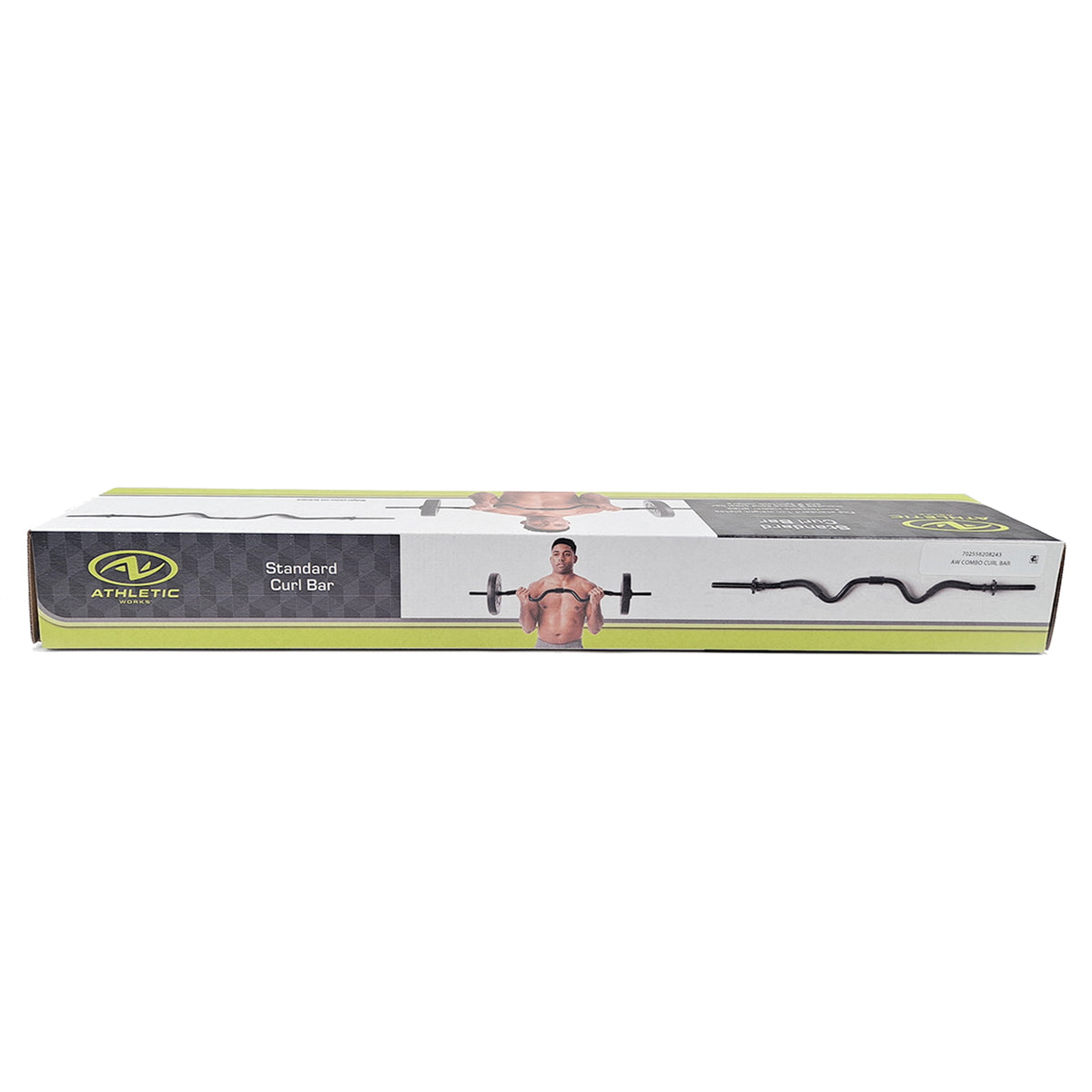 Standard 2-Piece Super Curl Bar with Threaded Ends