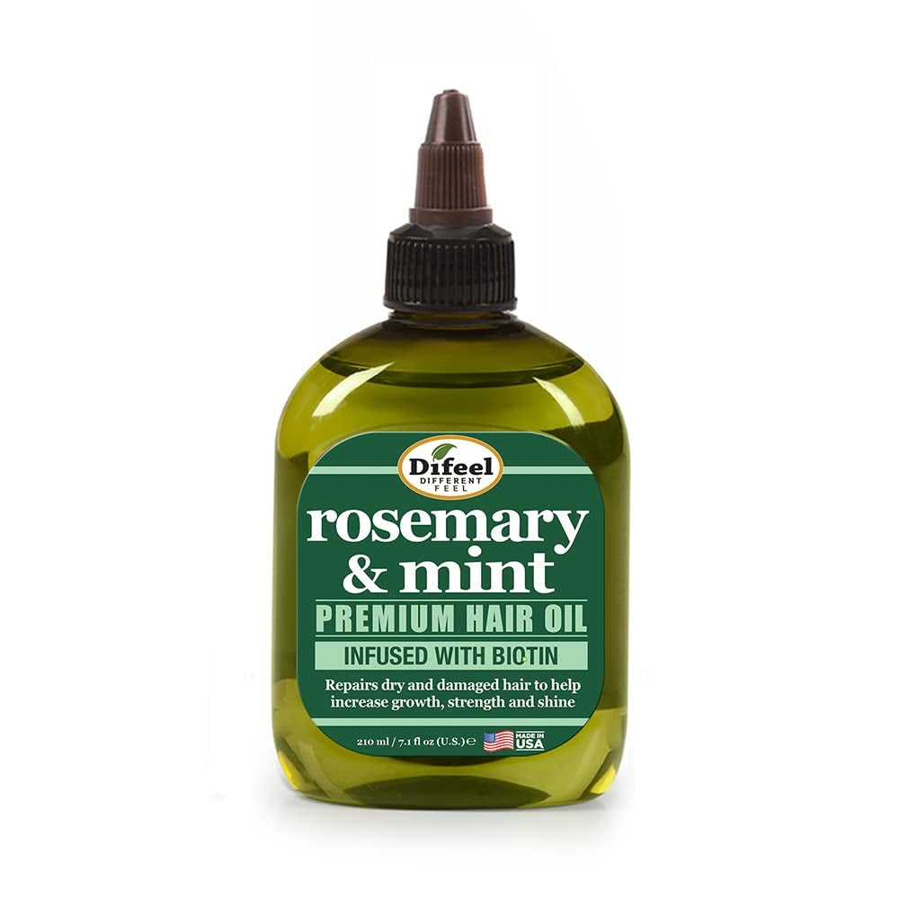 Rosemary and Mint Premium Hair Oil with Biotin 7.1 Oz. - Natural Rosemary Oil for Hair Growth & Biotin