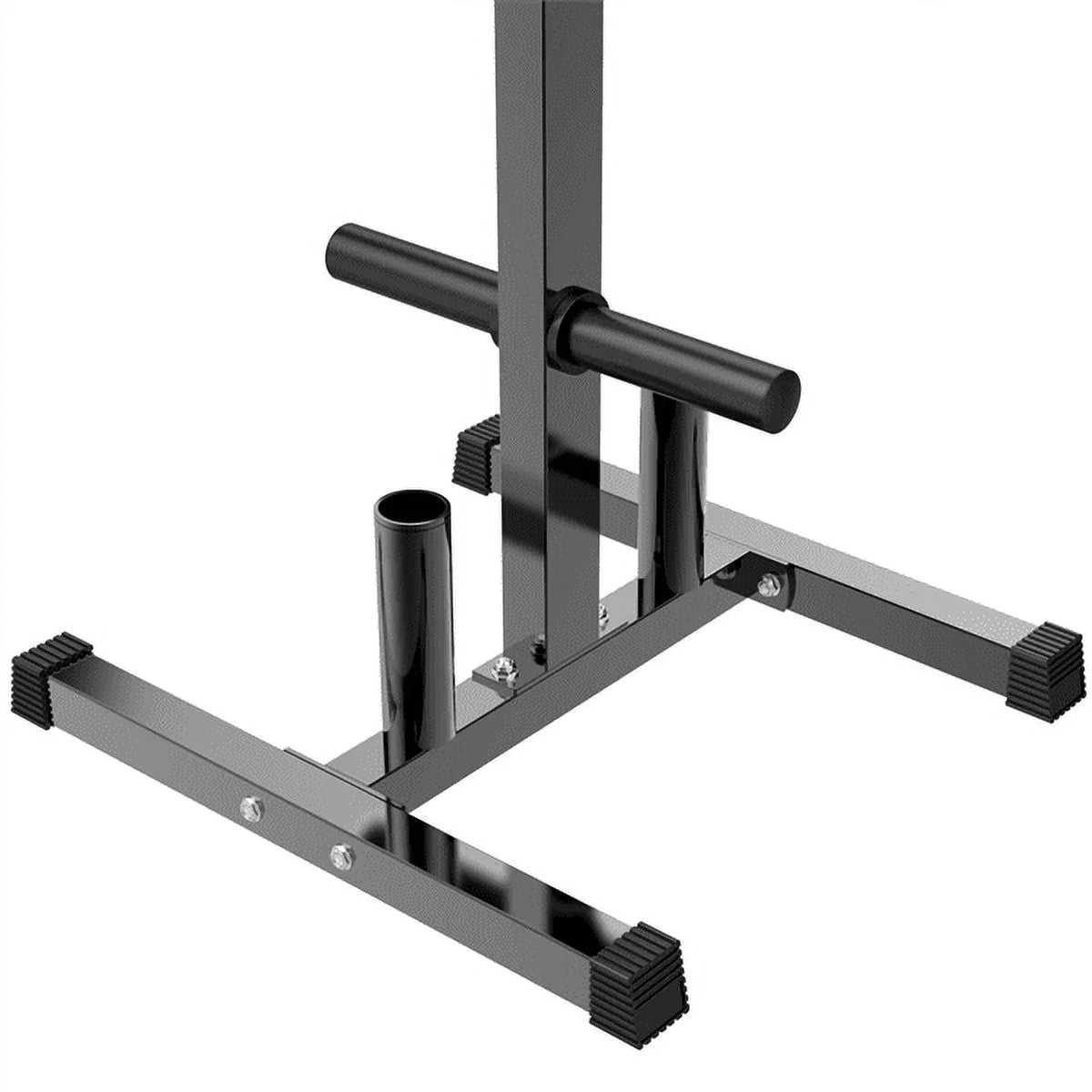 2 Inches Olympic Weight Plate and Barbell Storage Tree Stand Rack