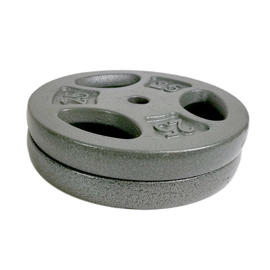 , 25 Lb Standard Weight Lifting Grip Plate, Pair