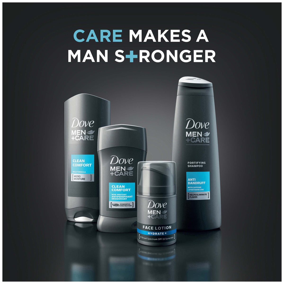 Clinical Protection 96H Antiperspirant Clean Comfort Stick for Men, 1.7 Oz