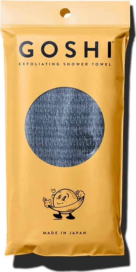 Exfoliating Shower Towel - Rip-Resistant Exfoliating Washcloth for All Skin Types - Made in Japan
