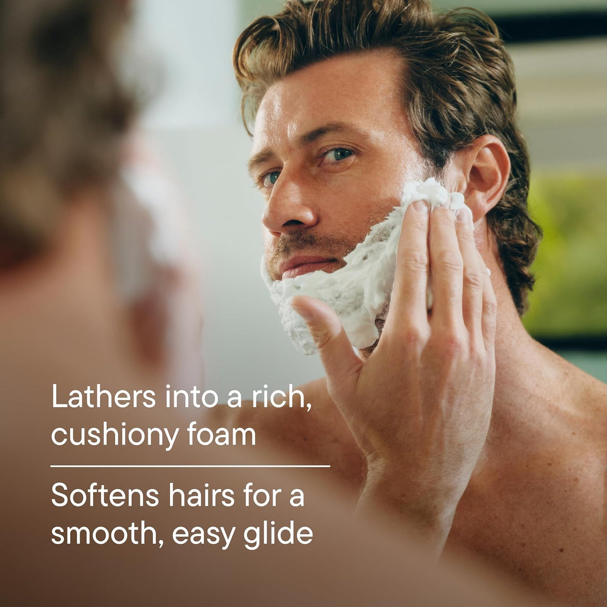 Foaming Shave Gel for Men with Aloe - (3 Pack) 6.7Oz - Soothes and Cushions Skin for Shaving - Safe for Sensitive Skin