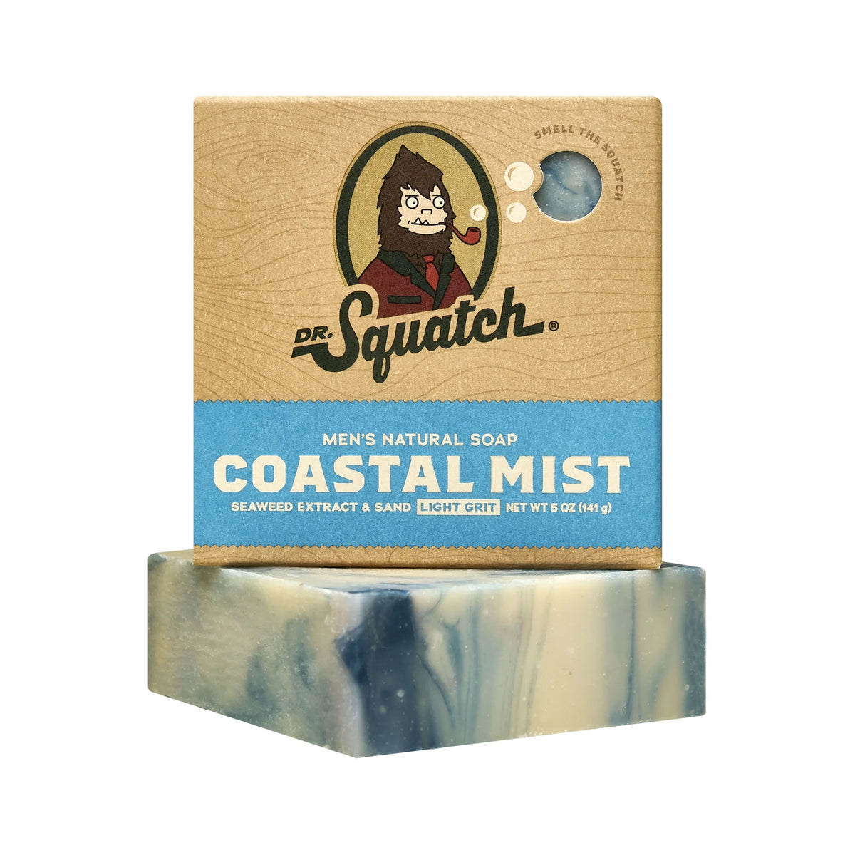 Coastal Mist Natural Bar Soap for Men, 5 Oz
