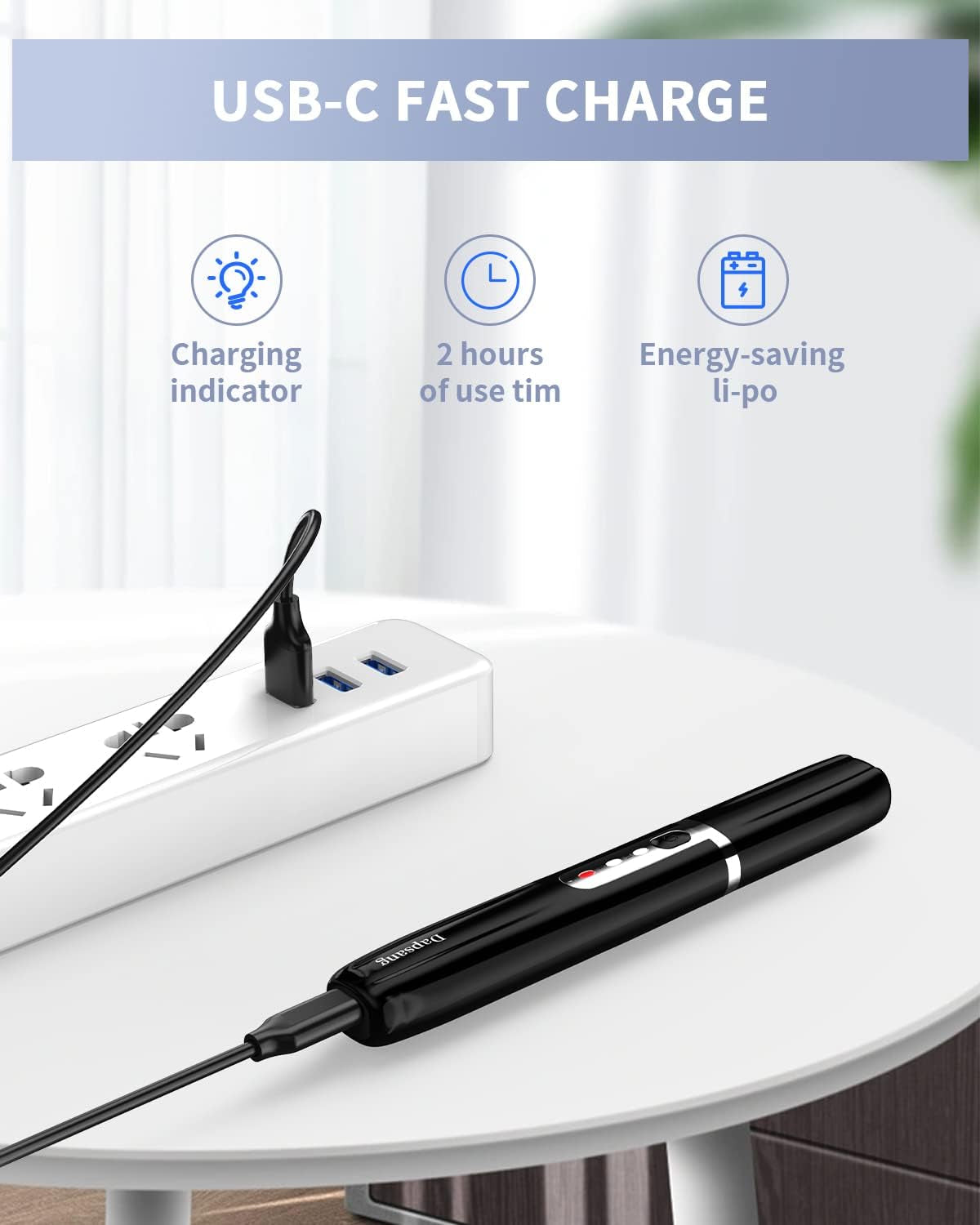 Eyebrow Trimmer, Electric Eyebrow Razor for Women Men, Rechargeable Painless LED Light Facial Hair Shaver Remover with Rinseable Blade for Face Lips Neck Leg