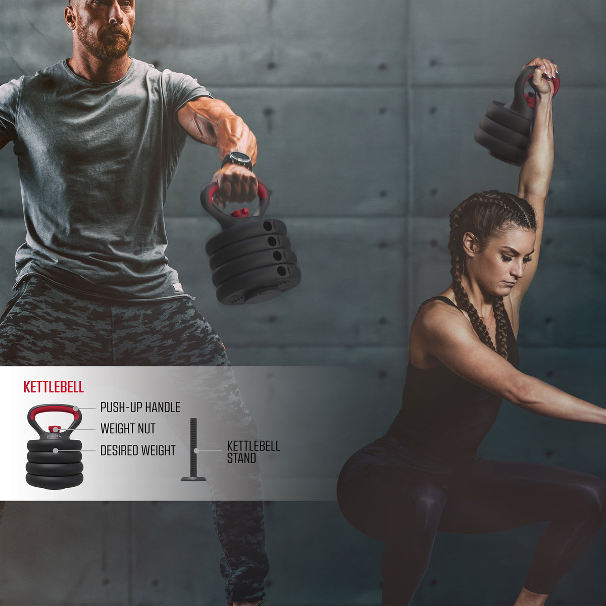 45 Lb Adjustable Dumbbell Set, 5-In-1 Workout Set with Barbell, Adjustable Kettlebell, Push-Up Handles & Ab Roller for Home Gym Training