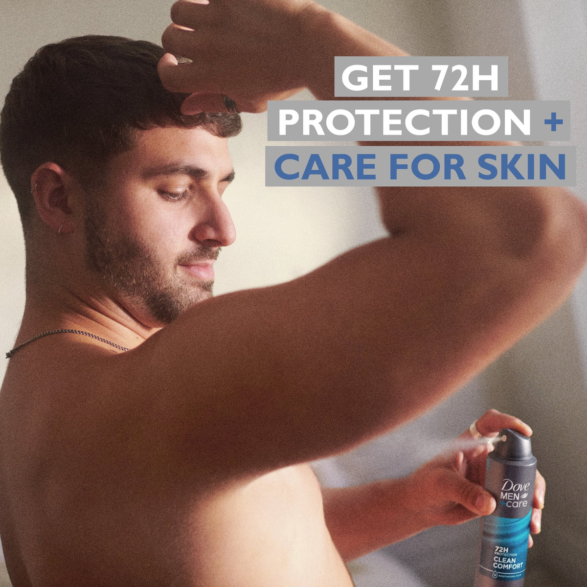 Antiperspirant Deodorant Spray for Men Stain Defense Clean, 3.8 Oz 2 Count