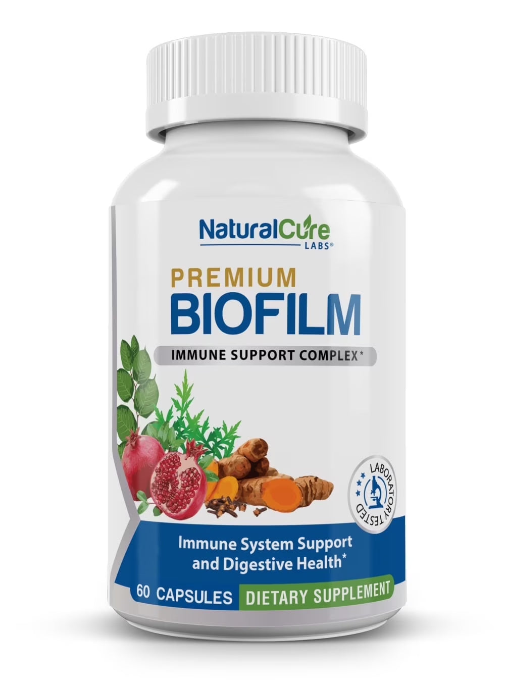 Biofilm Defense Complex - Tumeric & Pomegranate - 60 Ct by