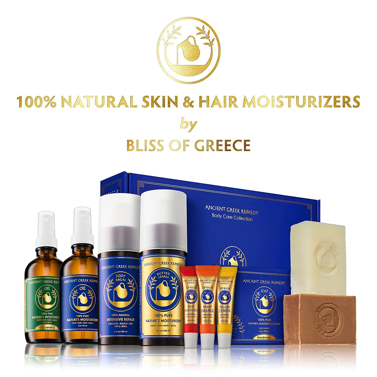 after Shower Body Oil for Women - Organic Face Oil & Body Moisturizer for Dry Skin with Sweet Almond, Jojoba, Olive, Lavender and Vitamin E Oil - Natural Clean Skincare, 4 Oz